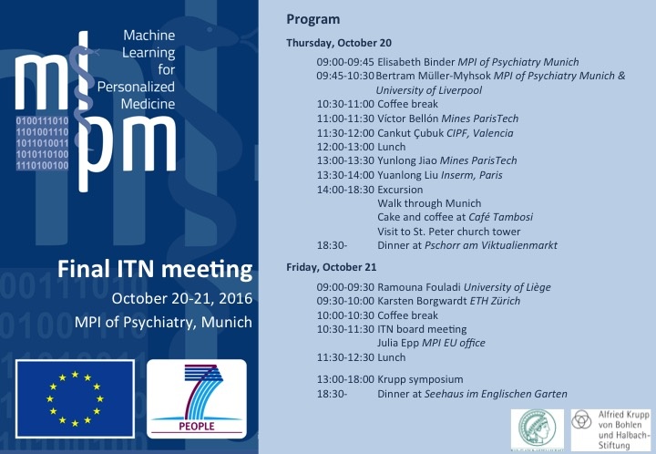 ITN meeting schedule